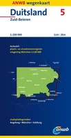 Wegenkaart landkaart Duitsland - Zuid-Beieren | ANWB