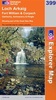 399 Wandelkaart - Topografische kaart Explorer Loch Arkaig | Ordnance survey