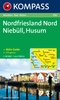Wandelkaart WK 706 Nordfriesland Nord-Niebüll-Husum | Kompass