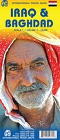 Landkaart - Wegenkaart Irak en Bagdad (Iraq and Baghdad) | ITMB