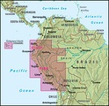 Landkaart - wegenkaart Peru - Ecuador | Nelles maps