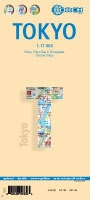 Stadsplattegrond - landkaart Tokyo | Borch Map