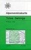 Alpenvereinskarte 15/2 Totes Gebirge, mittl. Blatt - wandelkaart Oostenrijk