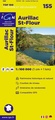 Wegenkaart - Landkaart 155 fietskaart Aurillac - Mauriac - St. Flour | IGN