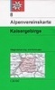 Alpenvereinskarte 8 Kaisergebirge - wandelkaart Oostenrijk