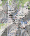 Wandelklaart The Rodnei Mountains - Walking guide and map | Bel Alpin