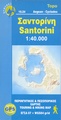 Wandelkaart  Santorini | Anavasi