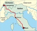 Wandelgids Via Francigena von Lausanne nach Rom| Conrad Stein