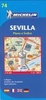 Stadsplattegrond - landkaart Sevilla | Michelin 74