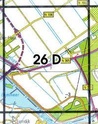 Topografische kaart / Wandelkaart 26D Flevoland - zuid