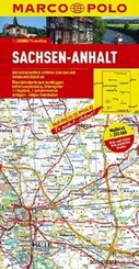 Wegenkaart - Landkaart Sachsen Anhalt  MP D8 | Marco Polo
