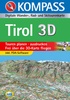 DVD digitale wandelkaart Kompass Tirol 3D | Kompass