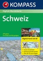 Digitale Wandelkaart K4312 Schweiz 3D digital DVD ( Zwitserland ) | Kompass