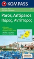 Wandelkaart - Fietskaart WK 251 Paros - Antiparos | Kompass