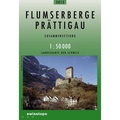 Wandelkaart - topografische kaart 5012 Flumserberge / Prättigau | Swisstopo