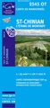 Wandelkaart topografische kaart 2545 OT - St-Chinian - L'etang de Montady | IGN
