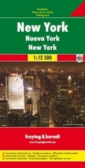 Stadsplattegrond - plattegrond New York wegenkaart | Freytag Berndt