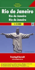 Stadsplattegrond - landkaart Rio de Janeiro | Freytag & Berndt