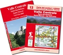 Wandelkaart 13 Valle Centrale | L'Escursionista editore
