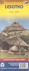 Wegenkaart - landkaart Lesotho | ITMB
