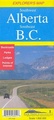 Wegenkaart - Landkaart 3. Southwest Alberta & Southeast British Columbia | Gem Trek