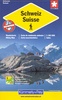 Wandelkaart - Wanderkarte Schweiz - Zwitserland overzichtskaart | Kummely & Frey
