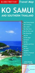 Landkaart - wegenkaart Ko Samui and Southern Thailand | Globetrotter