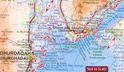 Wegenkaart  - landkaart Red Sea Rode Zee (Sharm el Sheikh, Hurghada, Sinai ) | Gizi Map