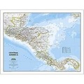 Wandkaart - landkaart Central America - Centraal Amerika | National Geographic plano 