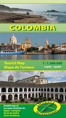 Wegenkaart  - landkaart Colombia | Mapas Naturismo