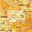 Shocart 68 MORAVSKÁ BRÁNA, ODERSKÉ VRCHY - Mährische Pforte - Odergebirge  / Wandelkaart Tsjechie