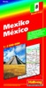 Wegenkaart  - landkaart Mexico | Hallwag