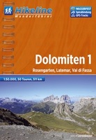 Wandelgids Wanderführer Dolomieten Dolomiten 1 | Hikeline 