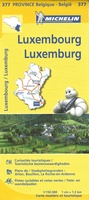Wegenkaart - landkaart 377 Luxembourg - Luxemburg provinciekaart | Michelin 