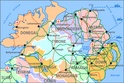 Wegenkaart - Landkaart Ireland North ( Ierland ) | Ordnance Survey