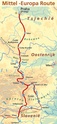 Fietsgids Midden-Europaroute I Praag - Porec | Benjaminse Uitgeverij
