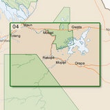 Topografische kaart Botswana (sheet 4) |
