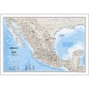Wandkaart - landkaart Mexico | National Geographic plano geplastificeerd