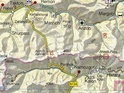 Wegenkaart - Autokaart - Landkaart Southern Tajikistan - Zuid Tadzjikistan | Gecko Maps