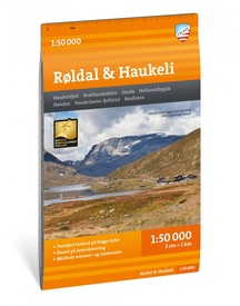 Wandelkaart Turkart Røldal - Haukeli | Calazo