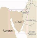 Landkaart - wegenkaart Sinai - Egypte | Reise Know How