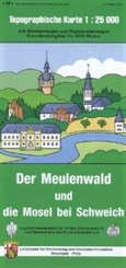 Eifelverein wandelkaart 30 Wandergebiet Mosel mit Neumagen Dhron,Meulenwald - Eifel