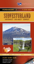 Wegenkaart  - Landkaart Touring Map 2 – Southwest Iceland - Zuidwest IJsland | Ferdakort IJsland