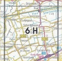 Topografische kaart / Wandelkaart 6H Grootegast