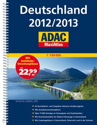 Wegenatlas Duitsland Deutschland Maxi-atlas 2012-2013 | ADAC