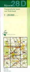 Topografische kaart / Wandelkaart 28D Rijssen