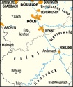 Fietskaart ADFC-Radtourenkarte Blatt 15 Rheinland Eifel | BVA