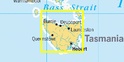 Landkaart - wegenkaart Tasmanië - Tasmania state map | Hema maps