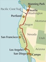 Wandelgids USA: The Pacific Crest Trail - from Mexico to Canada on foot | Cicerone