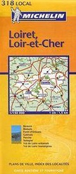 Wegenkaart - landkaart - autokaart 318 Loiret - Loir et Cher | Michelin Local